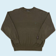 Carlo Colucci Strickpullover "Classic Line", grün, L